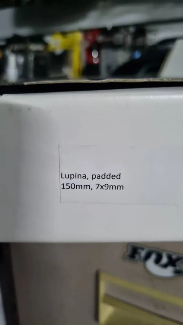 Berk Lupina Padded Carbon Saddle (90 gram) - Brand New !!