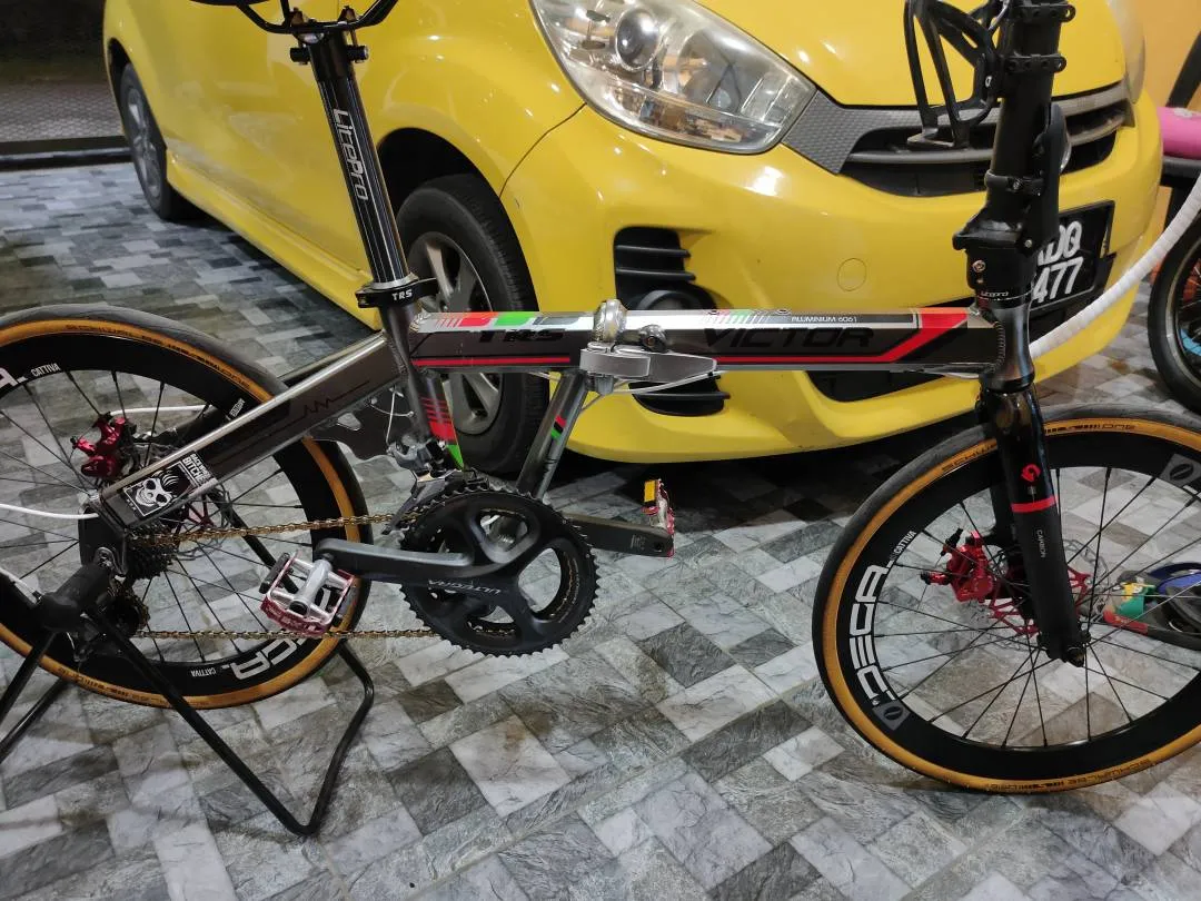 trs victor 10s 451 folding bike