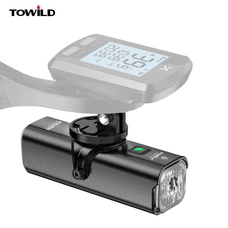 TOWILD CL600 Smart Bike Light Front Lamp USB Rechargeable 18650 Bicycle LED IPX6 Waterproof