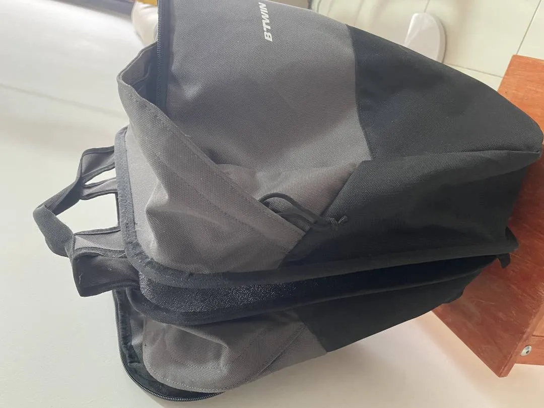 Decathlon Rear Pannier &amp; Bag