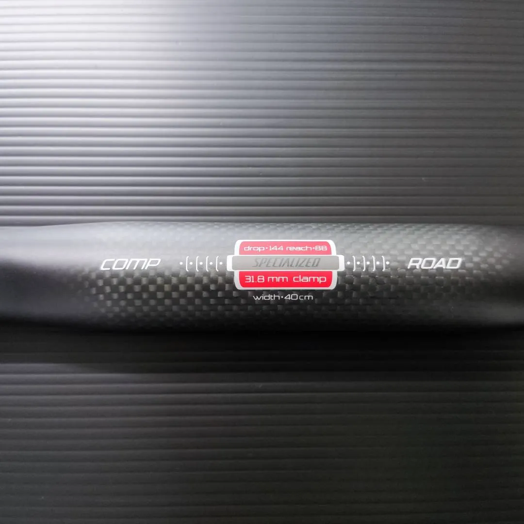 Specialized Comp Road Carbon Alloy Road Bicycle Drop Handlebar 40cm  (Center-to-Center)