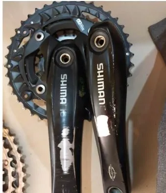 CRANKSET FOR BB FOR 10 SPEED SYSTEM (USED MILEAGE 220KM)