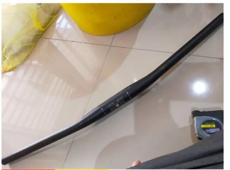 MARIN GENUINE HANDLE BAR FLAT BAR 680MM - USED LESS THAN 1 MONTH