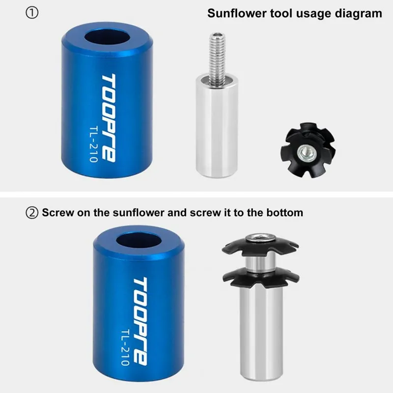 Toopre Bicycle Fork crown Headset Installer starnut installer