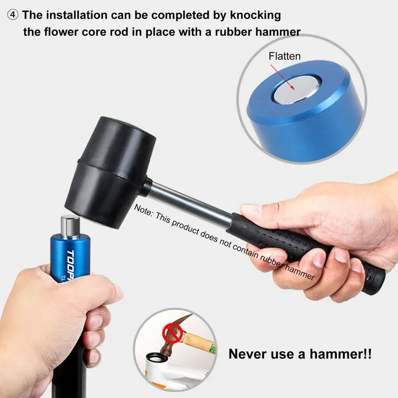 Toopre Bicycle Fork crown Headset Installer starnut installer