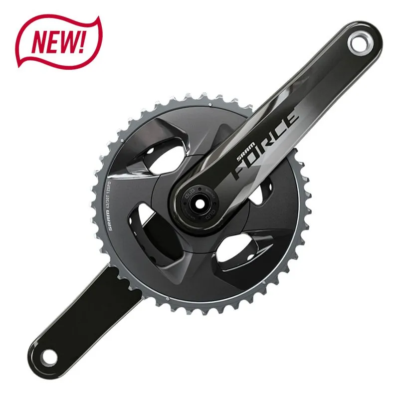 SRAM Force Crankset 12-speed - DUB - 48/35T - black gloss 165mm 167.5mm
