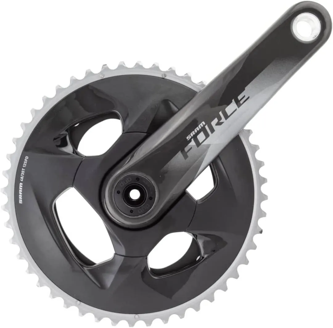 SRAM Force Crankset 12-speed - DUB - 48/35T - black gloss 165mm 167.5mm