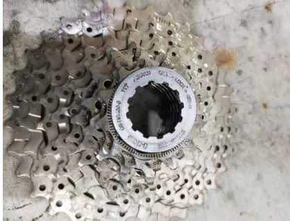 SHIMANO HG400 9SPEED 11-32T CASSETE SPROCKET USED MILEAGE LESS THAN 150KM (TIP TOP CONDITION)