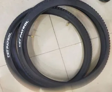 CST TIRE 29X2.4 WITH INNER TUBE - USED LESS THAN 120KM