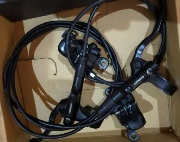 SHIMANO MT200 BRAKESET TAKEN OUT FROM USED 2 WEEKS BIKE - RIDING DISTANCE LESS THAN 20KM