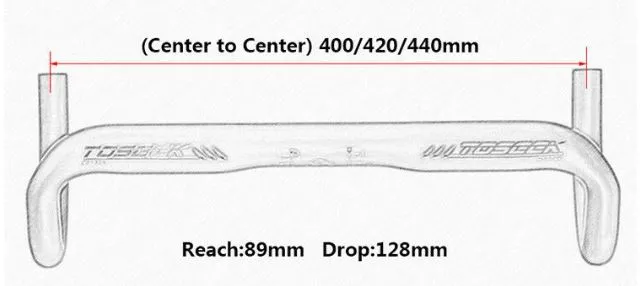 Toseek Carbon Handlebar Road Bike