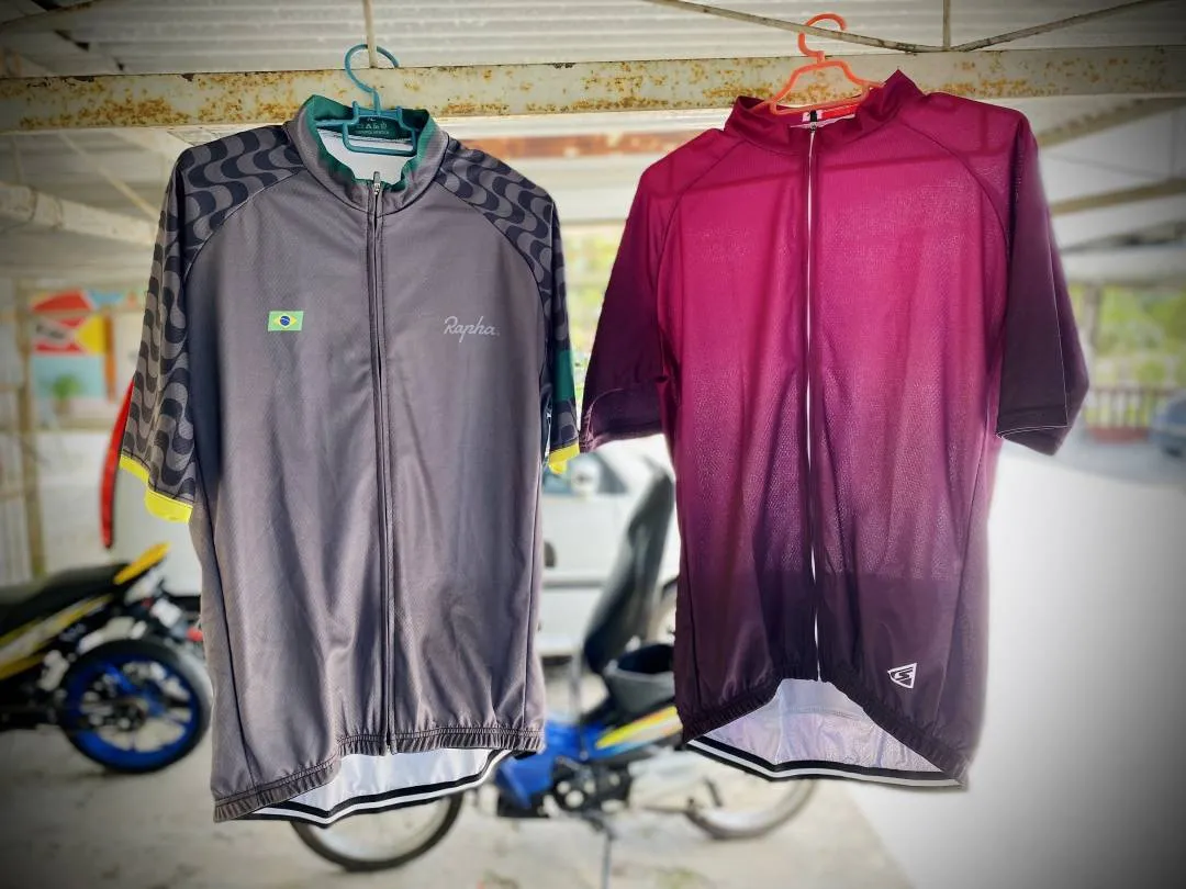 Cycling jersey XL 2pcs NEW