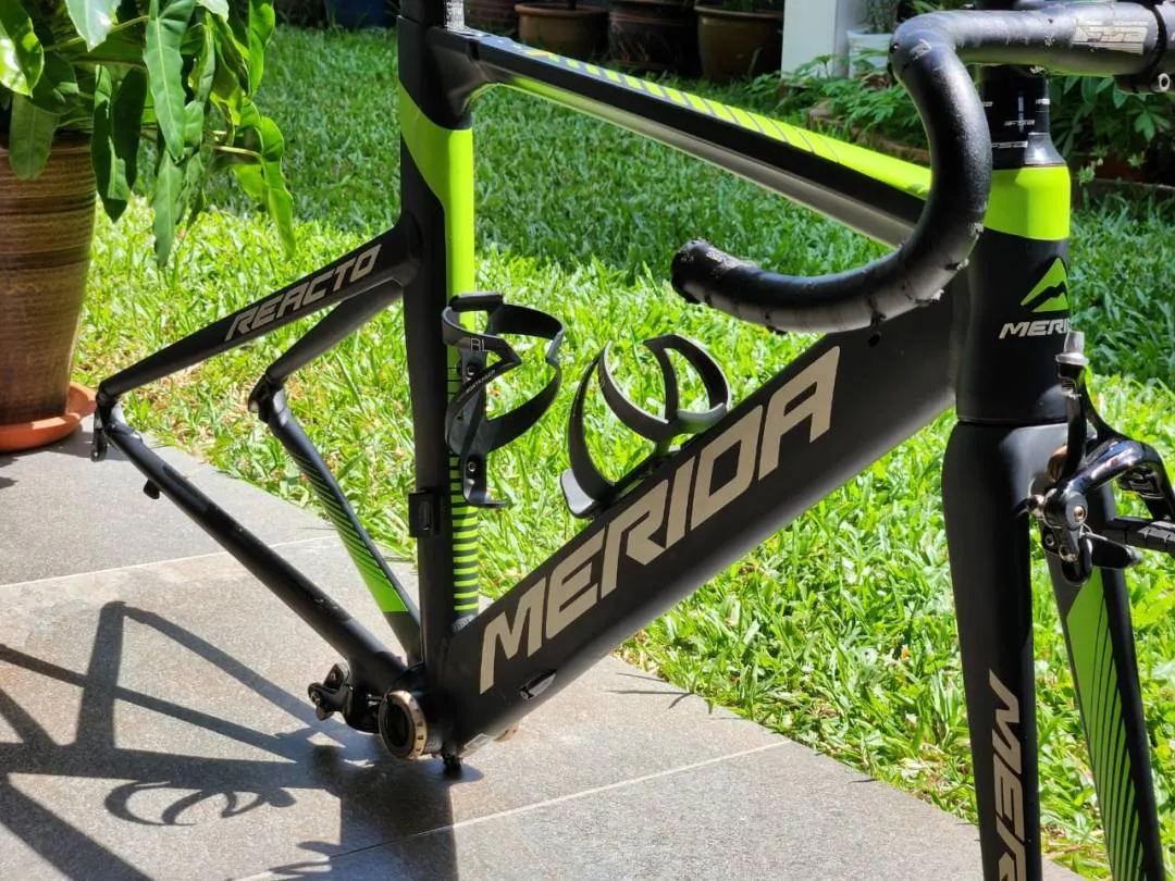 Jualan Murah2 Merida Reacto 500 come with FSA dropbar and brake caliper