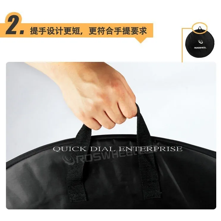 Original ~ ROSWHEEL Bicycle wheel carry bag