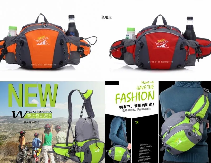 Waist bag + backpack
