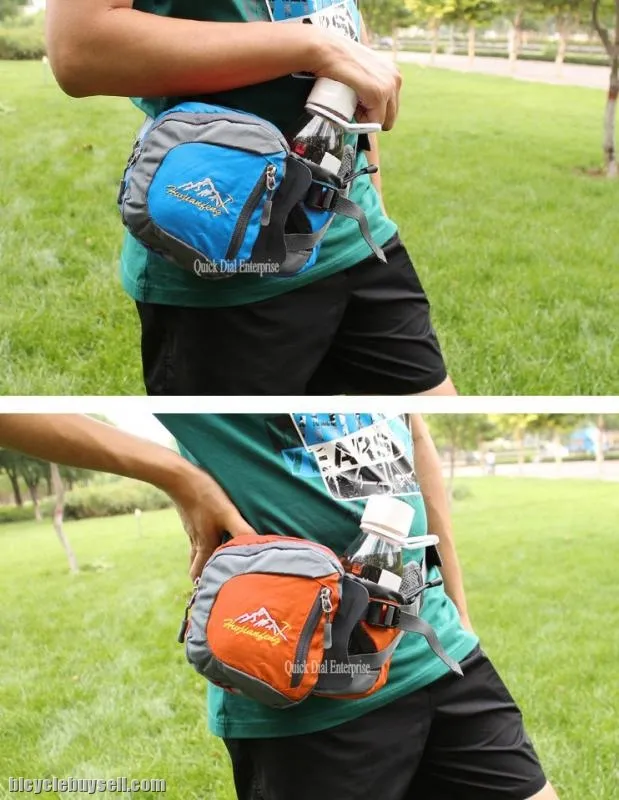 Sport Waist Bag With Bottle Holder