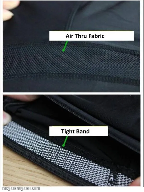 Realtoo Cycling 3/4 Pants (Gel Padding)