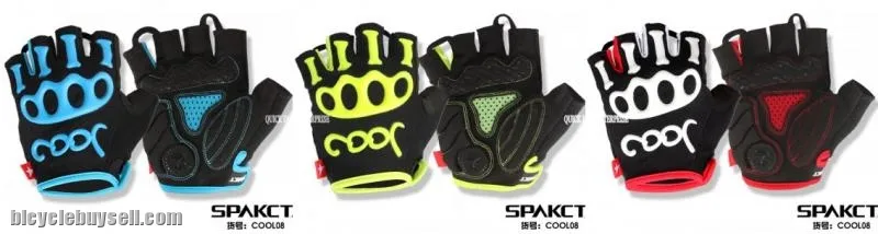 Skeleton style half fingers gloves for cycle (2015)