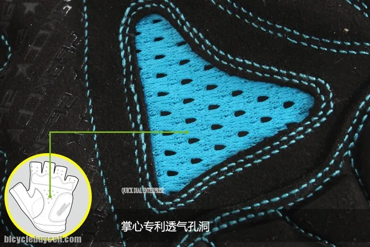 Skeleton style half fingers gloves for cycle (2015)
