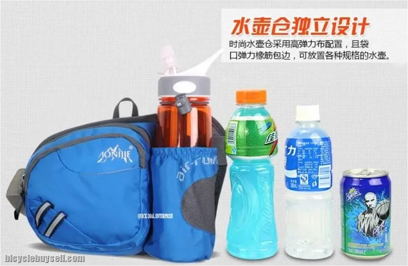 Hiking Camping Traveling Running Biking Cycling waist Bag