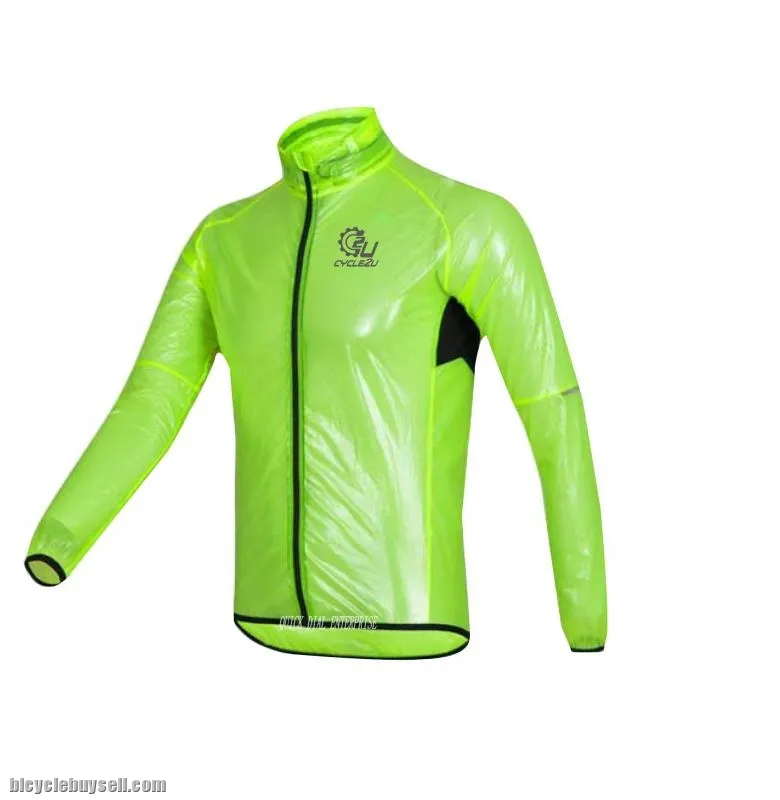 Waterproof cycling raincoat
