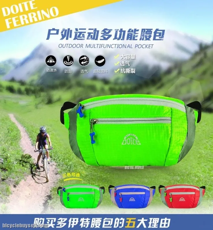 DOITE Travel Hiking Running Fanny Pack Cycling Sport Waist Belt