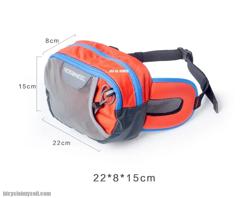 Roswheel New Fanny Pack 2 Colors Multifunction Bicycle Waist Bag