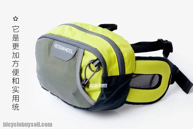Roswheel New Fanny Pack 2 Colors Multifunction Bicycle Waist Bag