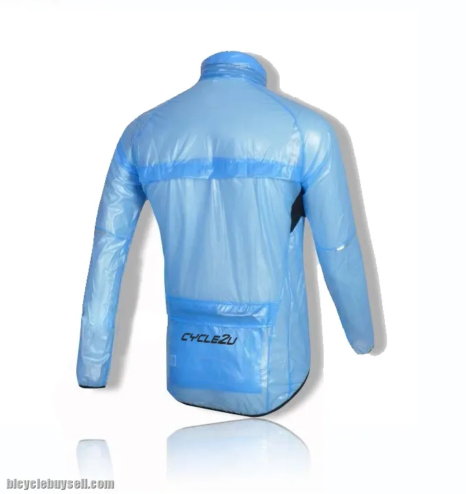 Waterproof cycling raincoat