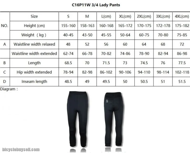 Cycle2u `Advanced` Ladies Short Pants