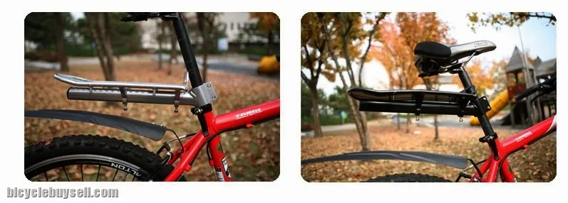 Mountain bike stacking shelf