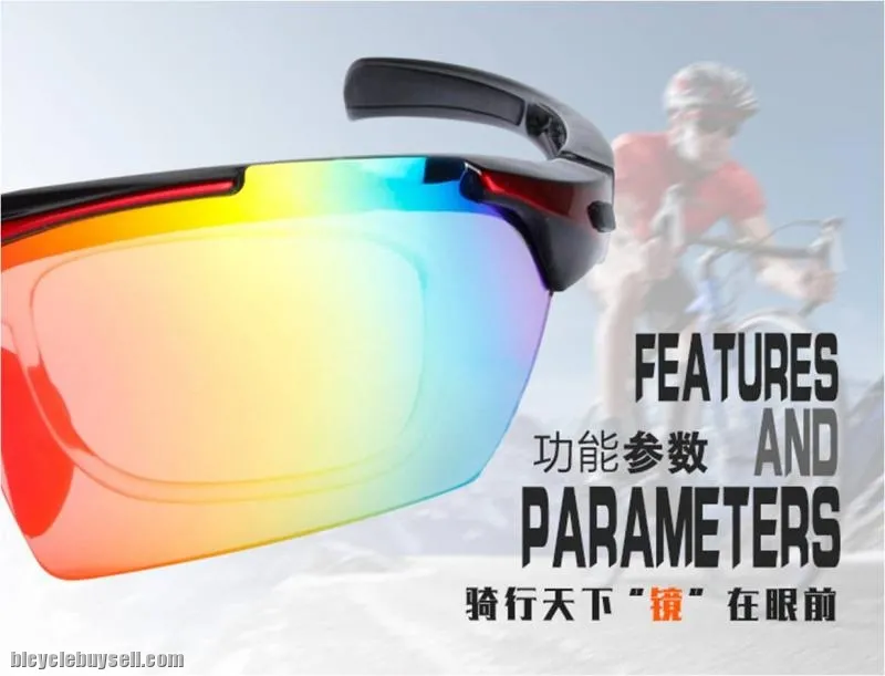Original ~ OBAOLAY Outdoor Sport Sunglasses With 5 Lense