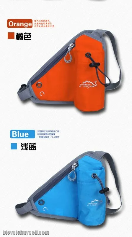 Waist bag running Candy color bottle holder belt
