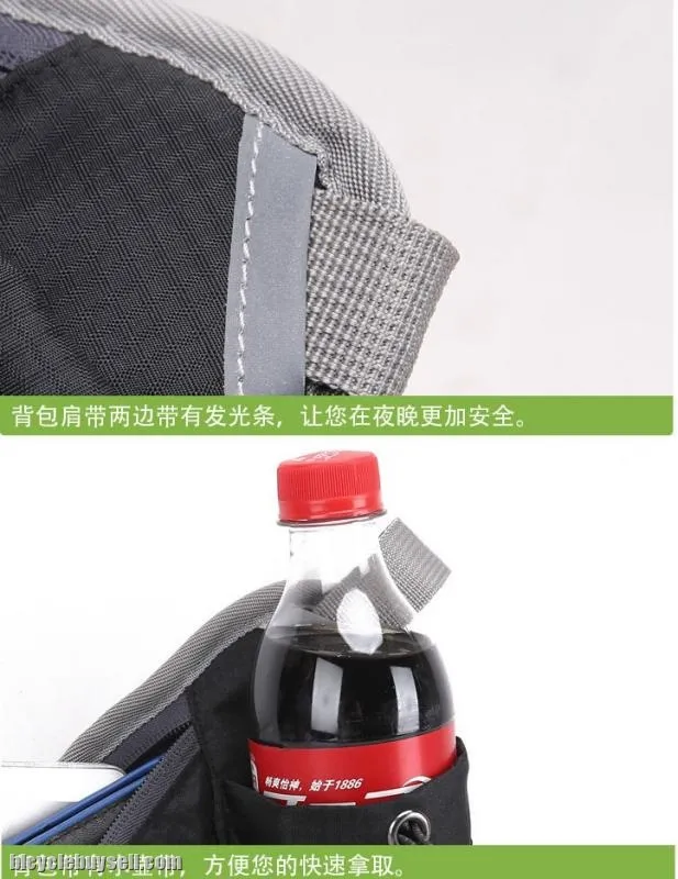 Waist bag running Candy color bottle holder belt