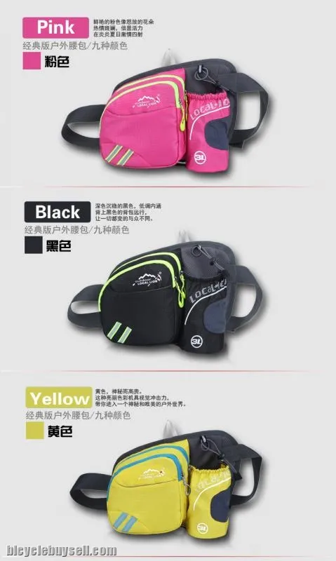 Outdoor Cycling Unisex Dacron Waist Bag