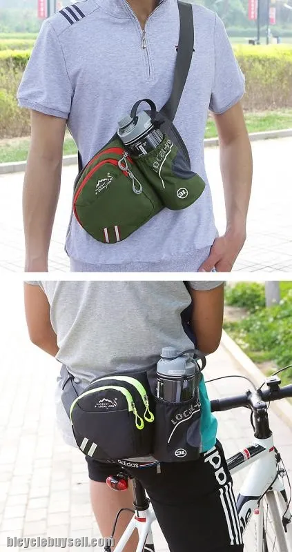 Outdoor Cycling Unisex Dacron Waist Bag