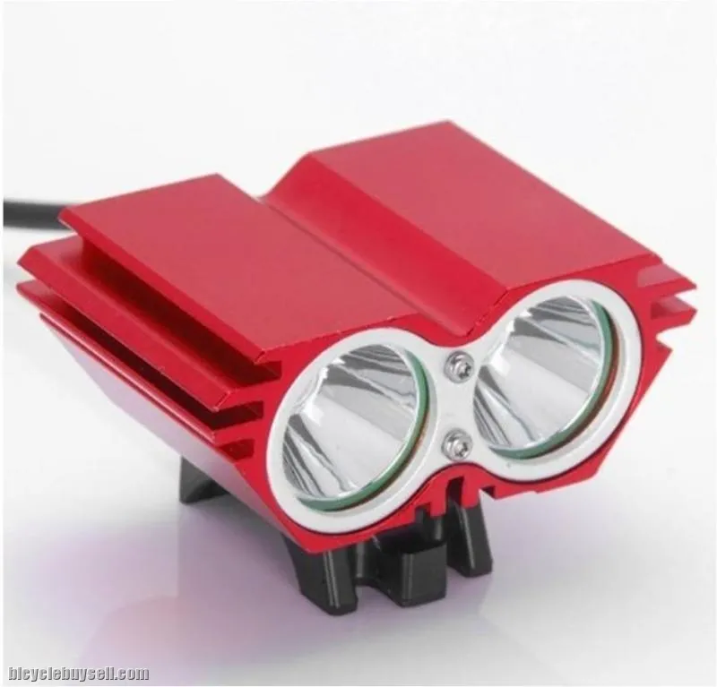CREE XM-L 2*T6 LED Light for Bike 3000 Lumen