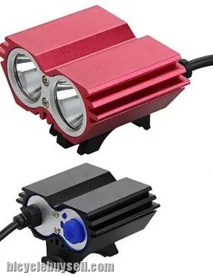 CREE XM-L 2*T6 LED Light for Bike 3000 Lumen