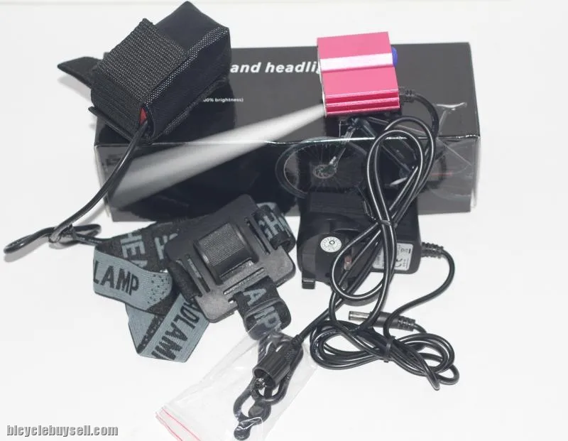 CREE XM-L 2*T6 LED Light for Bike 3000 Lumen
