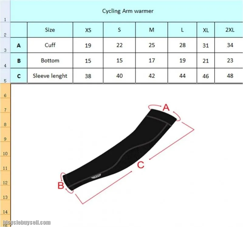 Spandex fabric for sport Arm warmer