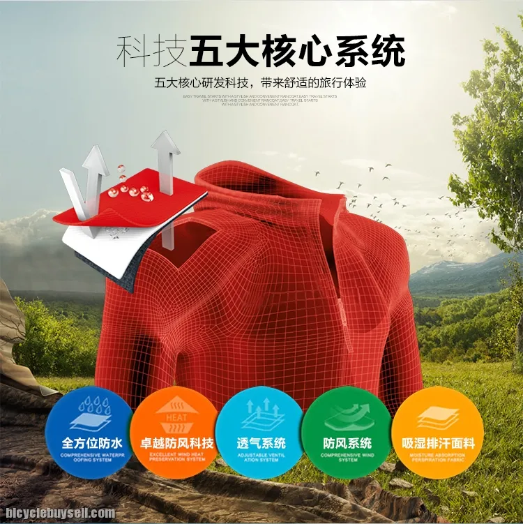 MJ-KZ Raincoat with pants