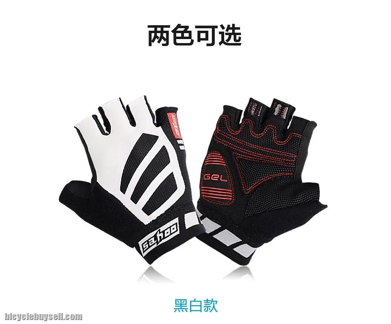 Fashion cycling gloves half finger