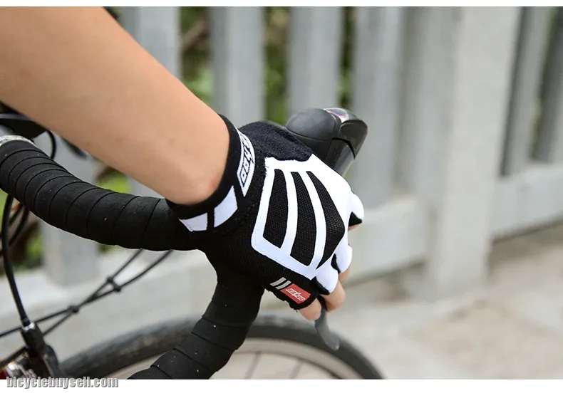 Fashion cycling gloves half finger
