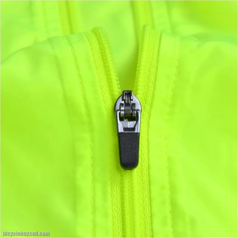 Green/Fluorescent Cycling Vest with reflection