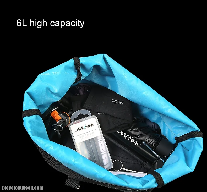 ROSWHEEL 6L Multifunctional Bike Rear Rack Pack