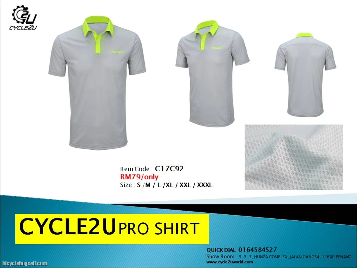 Original Cycle2u Pro Tshirt ( Dry fit)