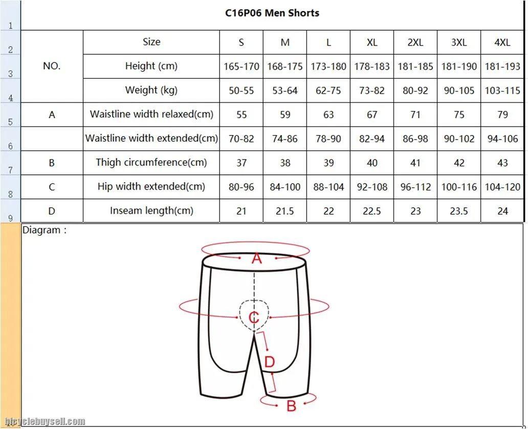 Original New CYCLE2U ADVANCED Top Range Man''s Cycling Short Pants