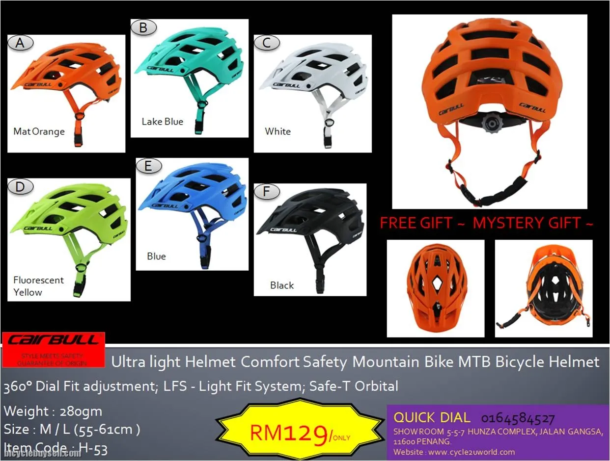 Cycling Helmet Ultralight Helmet Comfort Safety