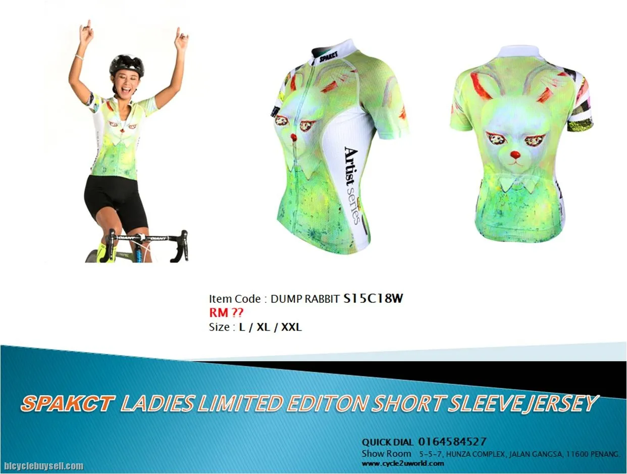 DUMP RABBIT SPAKCT LADIES PREMIUM JERSEY