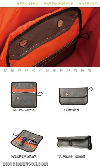High quality England retro cycling Backpack outdoor bags sport